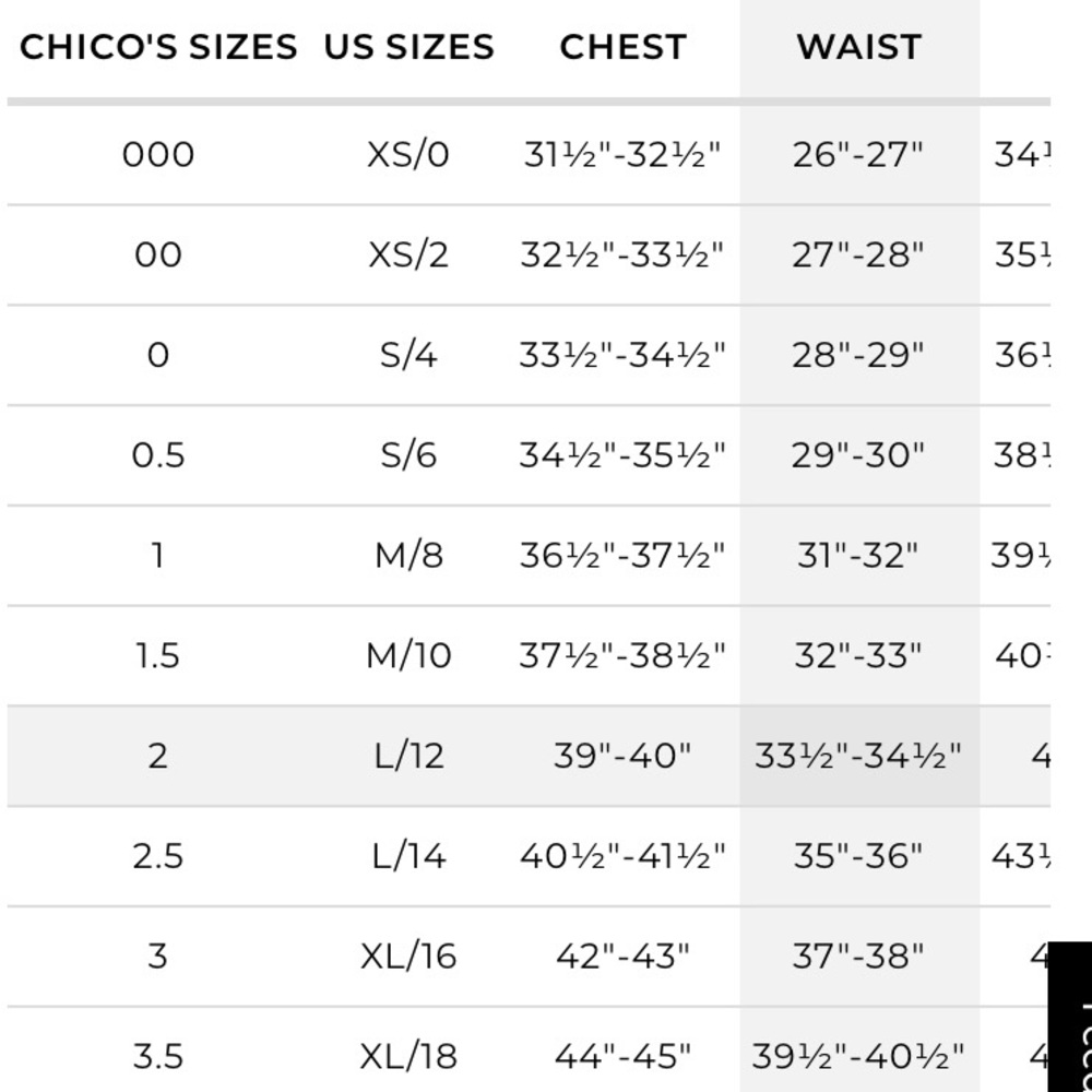 Chico’s Black & Tan Long Sleeve Top Size Large - Picture 11 of 14